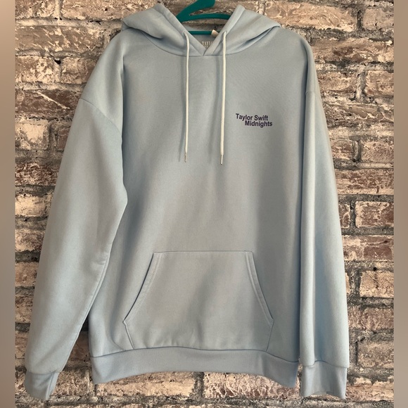 Taylor Swift Midnights Sky Blue Concert Hoodie in excellent like new condition - Picture 5 of 9